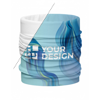 100% personaliseerbare nekwarmer van polyester