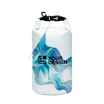 Waterdichte PVC-schoudertas 3,5 L, te voorzien van logo