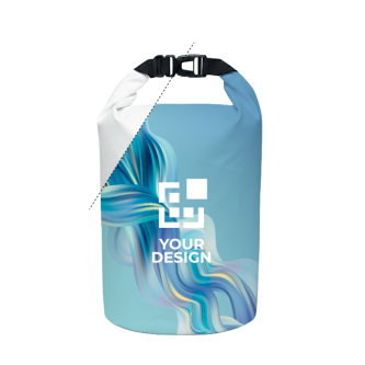 Waterdichte PVC-schoudertas 5,8 L, met eigen ontwerp