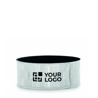 Reflecterende neon PVC-armband, om te bedrukken