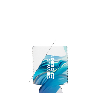 Neopreen koelhoes voor 33 ml blikjes, te voorzien van logo