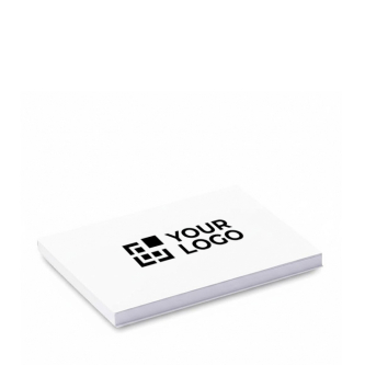 Set van 50 witte plakbriefjes, op maat gemaakt in de EU
