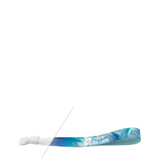 Polsbandje van polyester stof voor full colour sublimatie