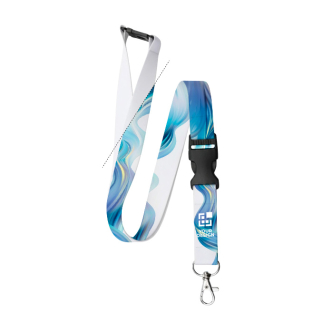 Lanyard met gesp en veiligheidssluiting custom made