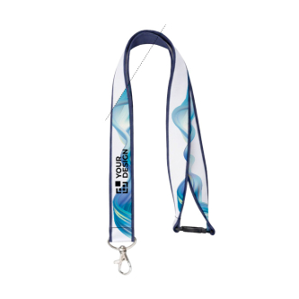 Dubbel-laags op maat gemaakte lanyard met veiligheidssluiting