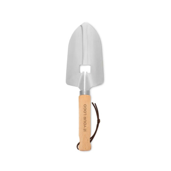 Schop met op maat gemaakte flesopener