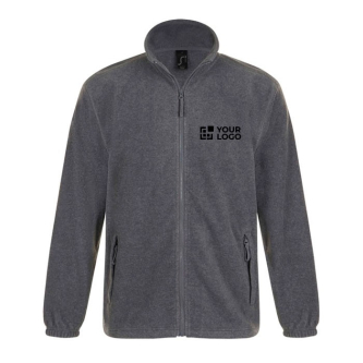 Gepersonaliseerd fleece vest, 300 g/m2 weergave met jouw bedrukking