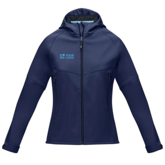 Duurzame jas met logo voor vrouwen, 280 g/m2 weergave met jouw bedrukking