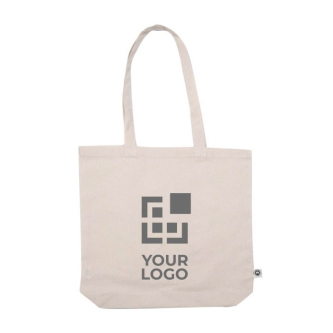 Biologisch canvas tas bedrukt met logo