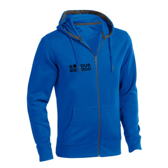 Hoodie laten bedrukken 300 g/m2 weergave met jouw bedrukking