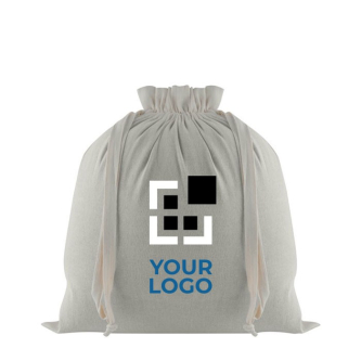 Extra grote tas met trekkoordsluiting bovenaan