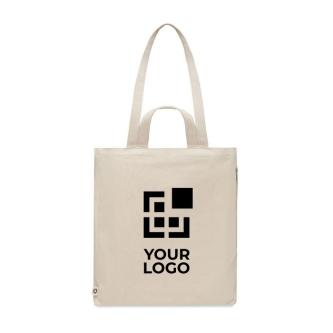 Gerecycled tas met zak 380 g/m2