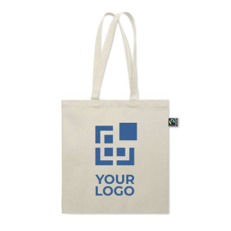 Fair Trade Katoenen Tas bedrukken 180 g/m2 Dun FairTrade