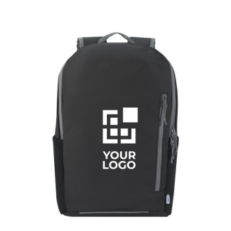 Waterdichte gerecyclede rugzak met logo voor laptops 15”