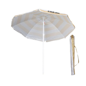 Strandparasol van nylon in twee kleuren Ø180