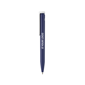 Pen van gerecycled plastic met ultralicht ontwerp en blauwe inkt