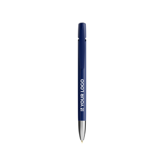 Navulbare plastic balpen met klikmechanisme en blauwe inkt BIC®