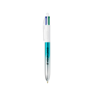Plastic balpen met meerkleurmechanisme, 4 kleuren BIC®