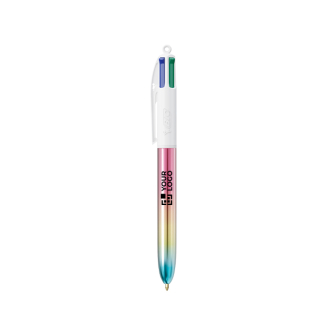 Plastic balpen met kleurverloop en inkt in 4 kleuren Gradient BIC®