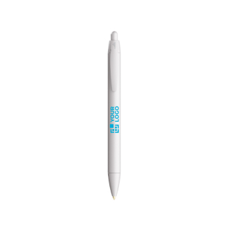 Plastic pen met brede behuizing en blauwe schrijfkleur Wide Body BIC®