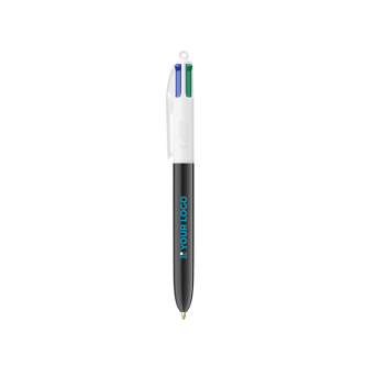Gerecyclede kunststof balpen, uit de EU, met 4-kleureninkt BIC®