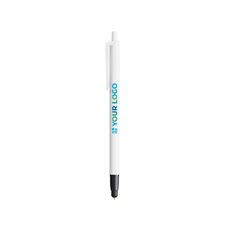 Plastic pen met stylus en blauwe inkt Clic Stic BIC®