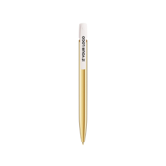 Plastic balpen in felle kleuren met blauwe schrijfinkt BIC®
