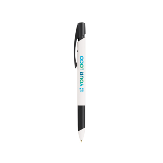 Gerecyclede kunststof balpen met zachte grip en blauwe BIC®-inkt
