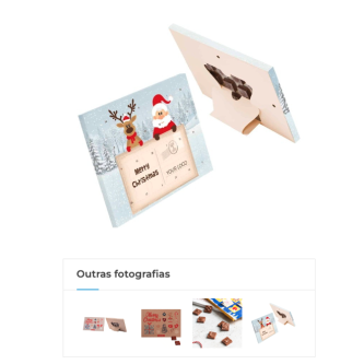 Adventskalender met A5 standaard
