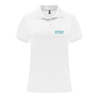 Dames polo van piqué polyester 150 g/m² Roly Direct Monzha