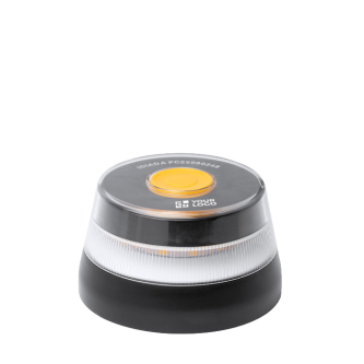 Gekeurde V16-baken met geolocatie, LED-licht 1 km