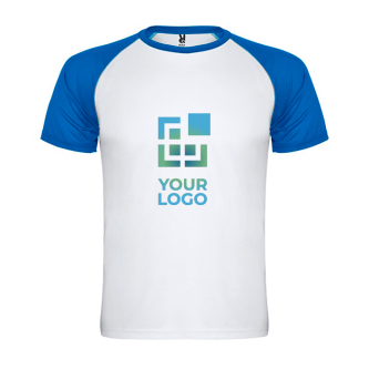 Sportshirt in twee kleuren 140 g/m² Roly Direct Indianapolis