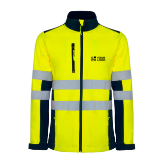 Softshell werkjas met hoge zichtbaarheid 320 g/m² Roly Antares