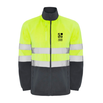 Fleece werkjas met hoge zichtbaarheid 300 g/m² Roly Altair