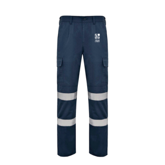 Lange werkbroek met hoge zichtbaarheid 240 g/m² Roly Daily HV