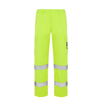 Werkbroek met hoge zichtbaarheid 235 g/m² Roly Alfa