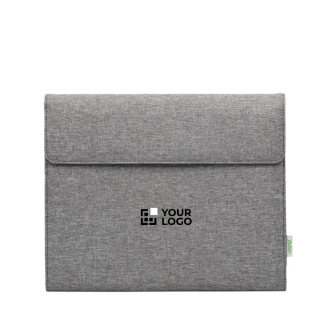 RPET-documentenmap met notitieblok en vak voor apparaten