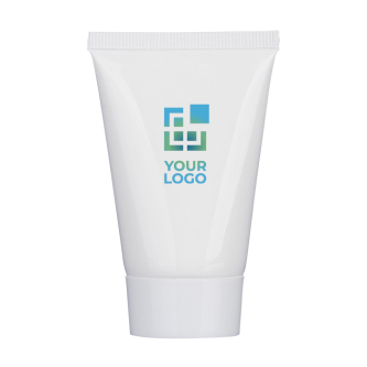 Zonnebrandcrème SPF30 met vanillegeur in witte tube