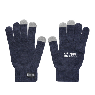 Winterhandschoenen van RPET met 3 touchscreen-vingers