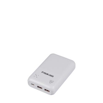Powerbank van gerecycled plastic met snelladen 20.000 mAh