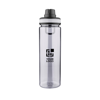 Bidonfles met handvat en schroefdop, 750ml inhoud