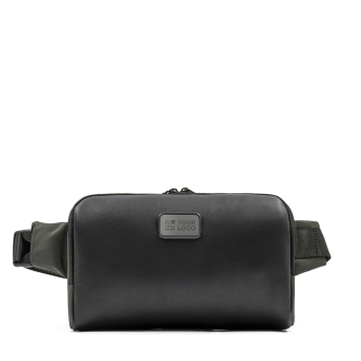 Stevige nylon crossbodytas met gewatteerde opbergruimte BrandCharger