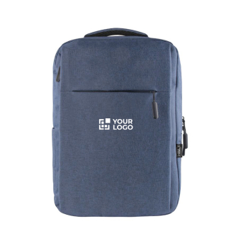 Laptoptas met riem voor koffers met bedrukking logo
