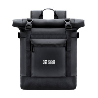 Oprolbare laptoprugzak met trolleyband 15"
