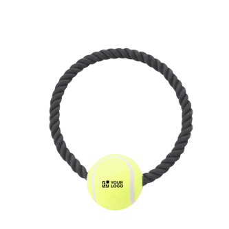 Bijtspeeltje met tennisbal, ideaal voor honden