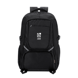 Rugzak van gerecycled 420D nylon met 15'' laptopvak