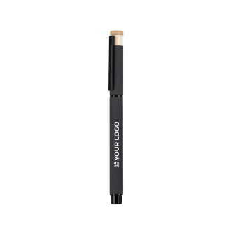 Bamboe rollerpen met aluminium en rubber afwerking