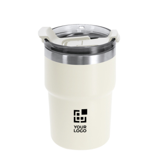 Dubbelwandige thermobeker to go met lekvrije sluiting 350 ml