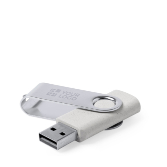 USB van tarwestro met metalen draaiclip