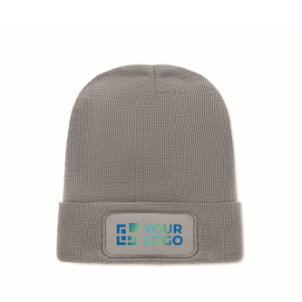 Unisex RPET-polyester muts met patch voor personalisatie